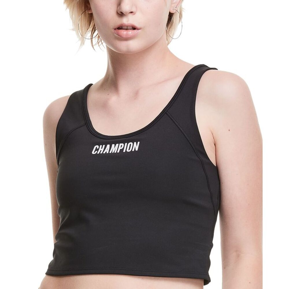 Champion Womens Absolute Compression Cropped Tank Top